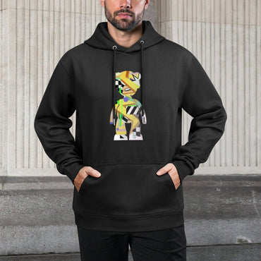 IPIB 250g Hooded Pocket Sweatshirt Front GraphicMen's Hooded  Sweatshirt6000138-3