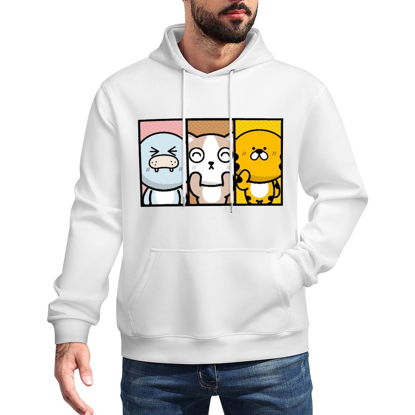 Front Graphic HoodiesMidweight Urban