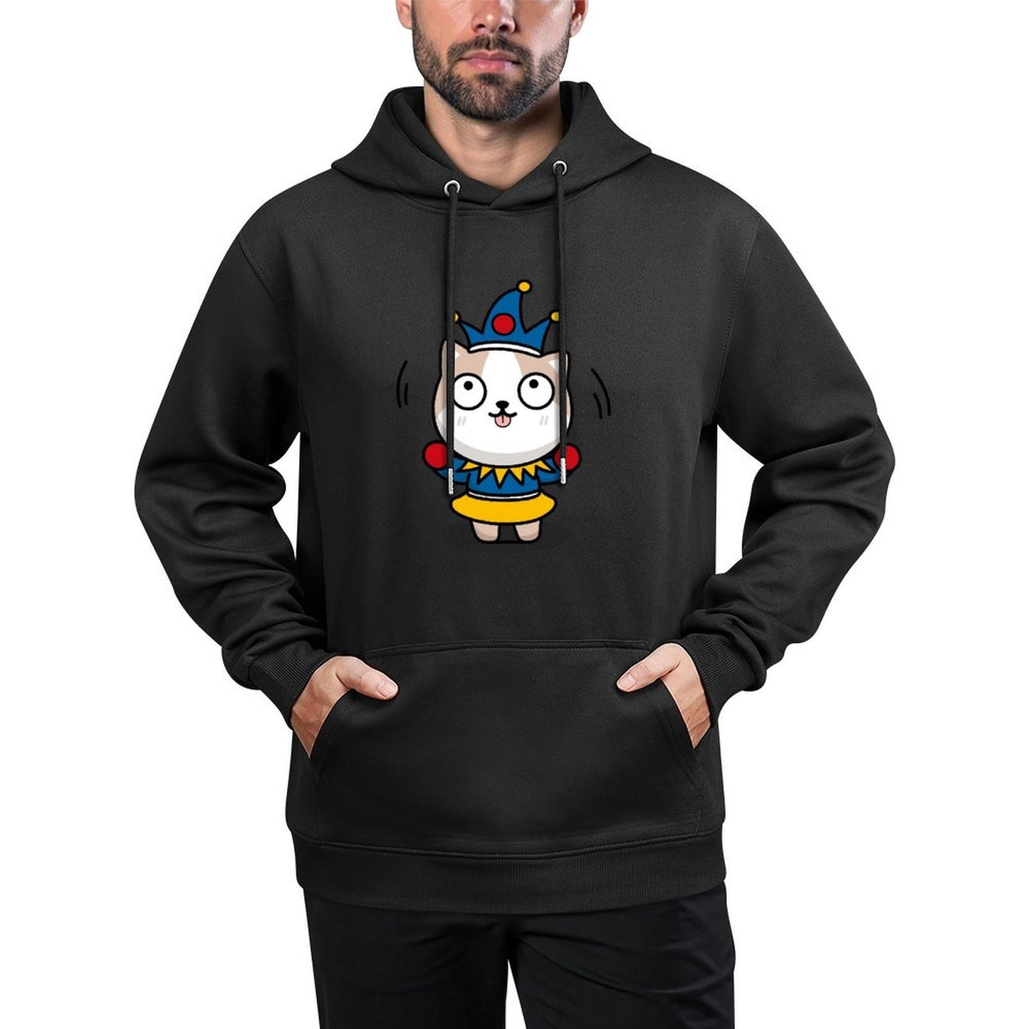 IPBR 250g Hooded Pocket Sweatshirt Front GraphicMen's Hooded  Sweatshirt4000114