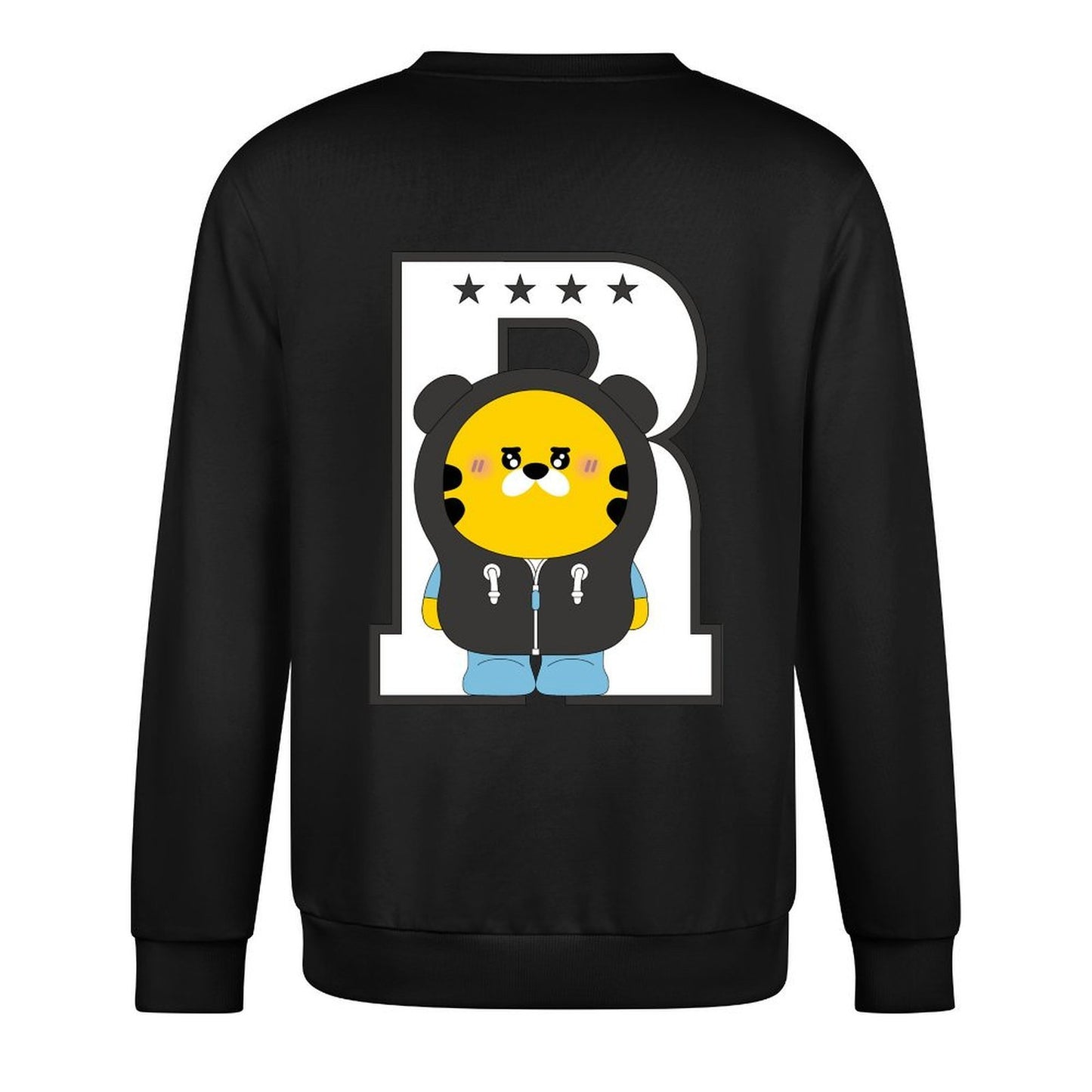 Crew Neck Long Sleeve Sweatshirt 4000686
