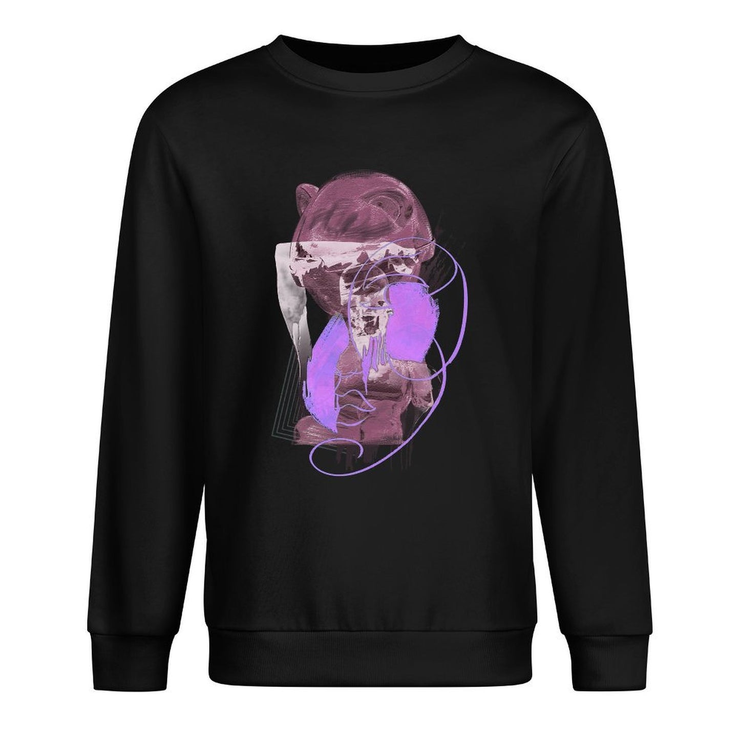 IPIB 250g Crew Neck Long Sleeve Sweatshirt Front GraphicCrew Neck Long Sleeve Sweatshirt6000019-1