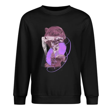IPIB 250g Crew Neck Long Sleeve Sweatshirt Front GraphicCrew Neck Long Sleeve Sweatshirt6000019-1