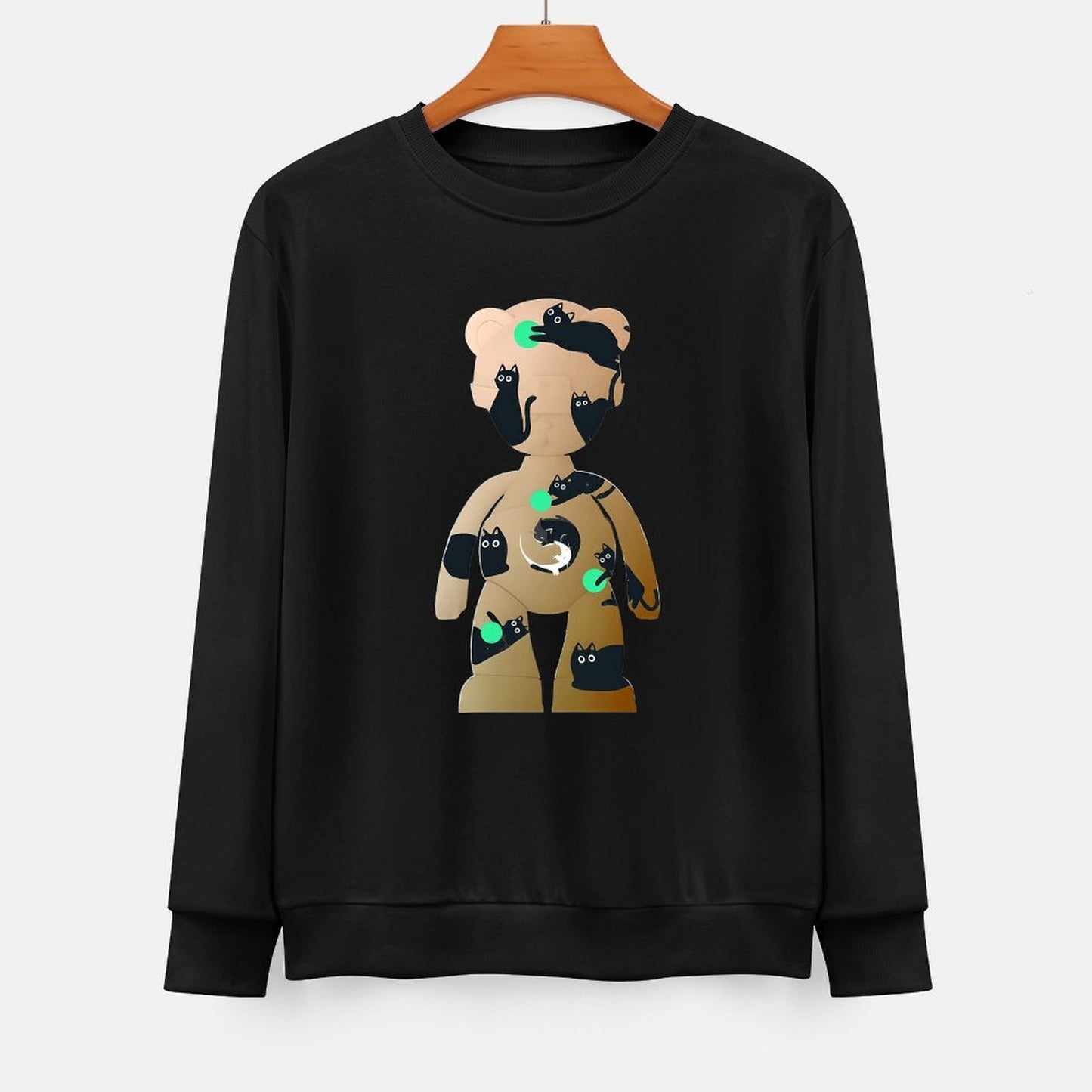 IPIB 250g Crew Neck Long Sleeve Sweatshirt Front GraphicCrew Neck Long Sleeve Sweatshirt6000135-4