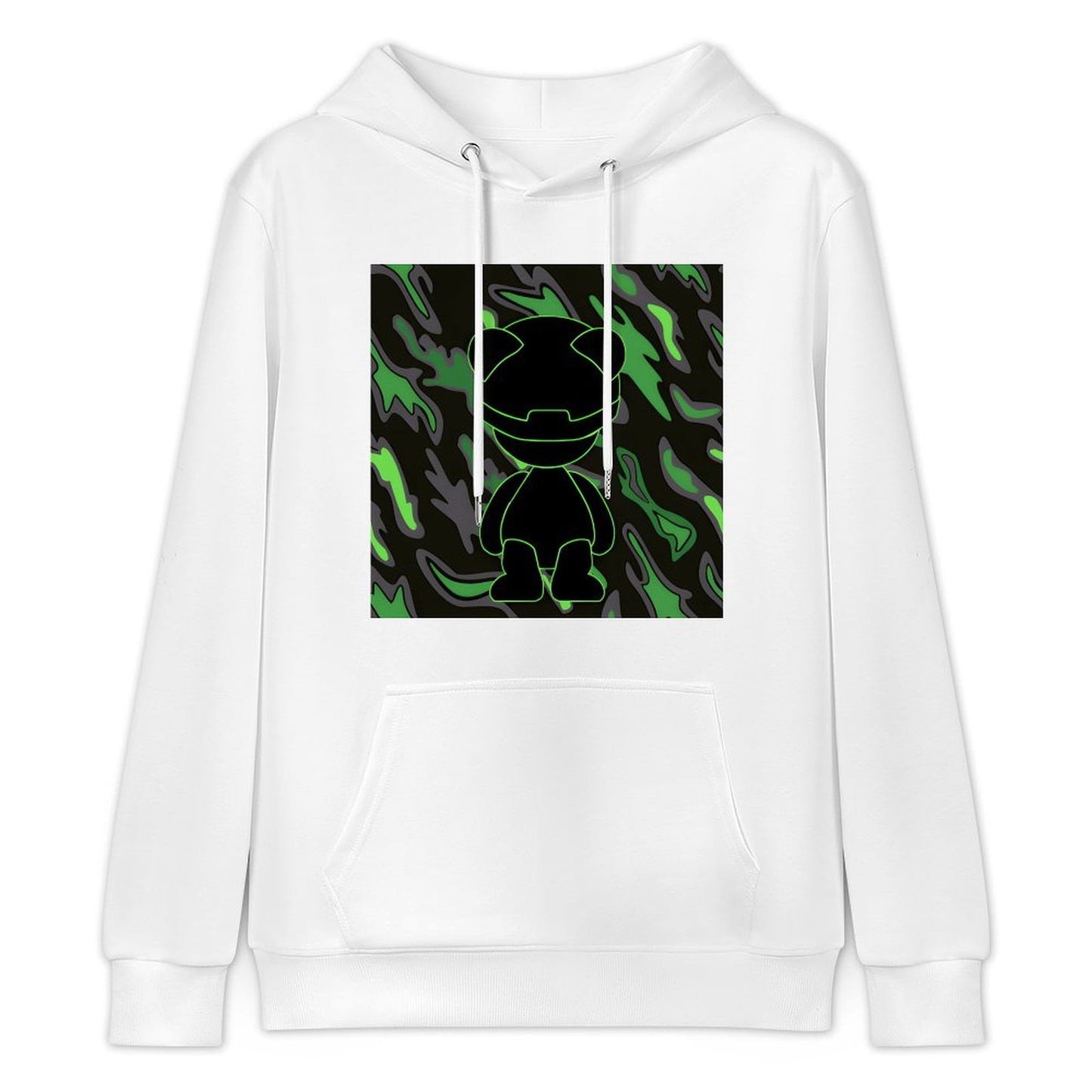 Hoodie Front PatternColorfast Oversized