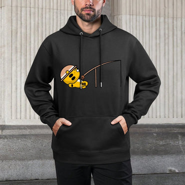 IPBR 250g Hooded Pocket Sweatshirt Front GraphicMen's Hooded  Sweatshirt4000028