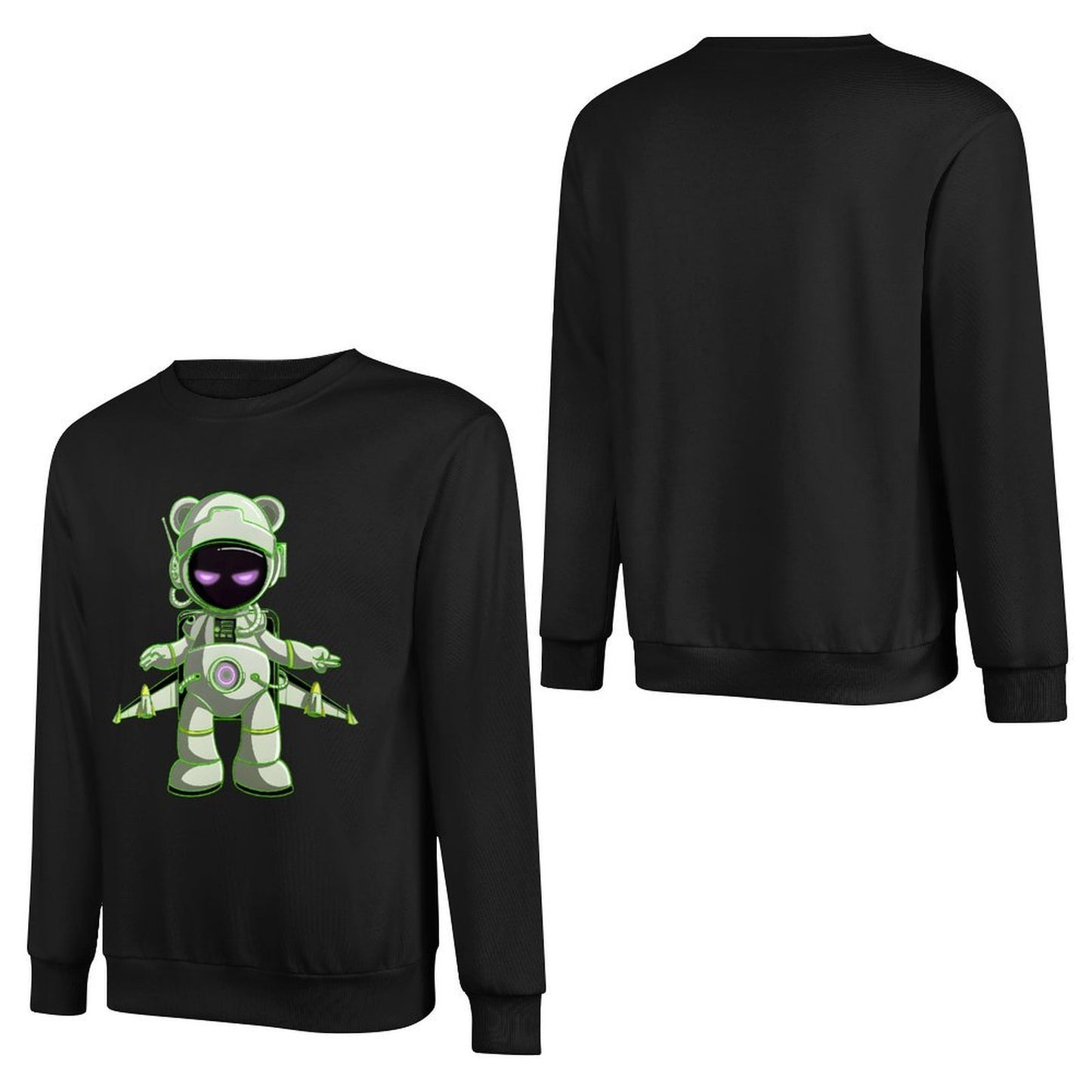 IPIB 250g Crew Neck Long Sleeve Sweatshirt Front GraphicCrew Neck Long Sleeve Sweatshirt6000064-5