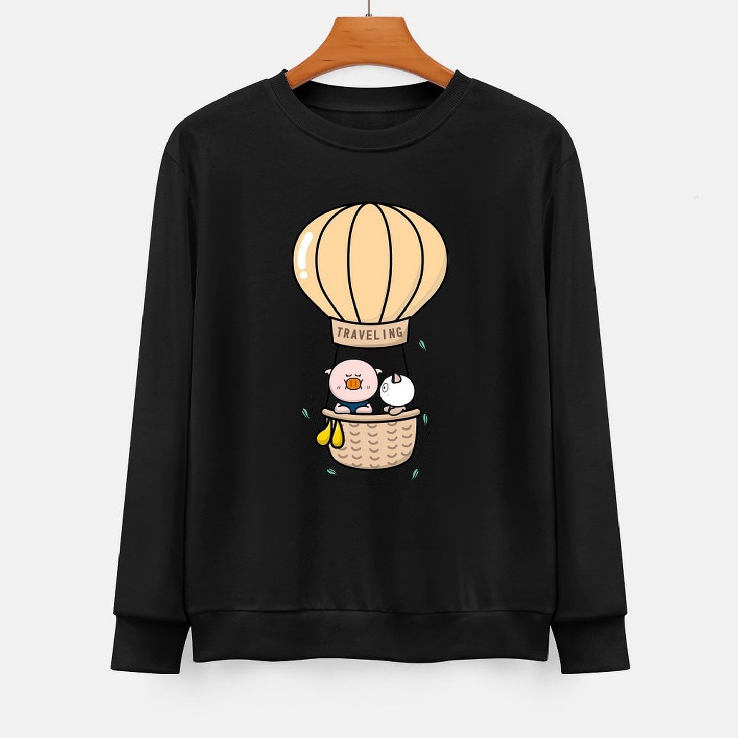 IPBR 250g Crew Neck Long Sleeve Sweatshirt Front GraphicCrew Neck Long Sleeve Sweatshirt4000985