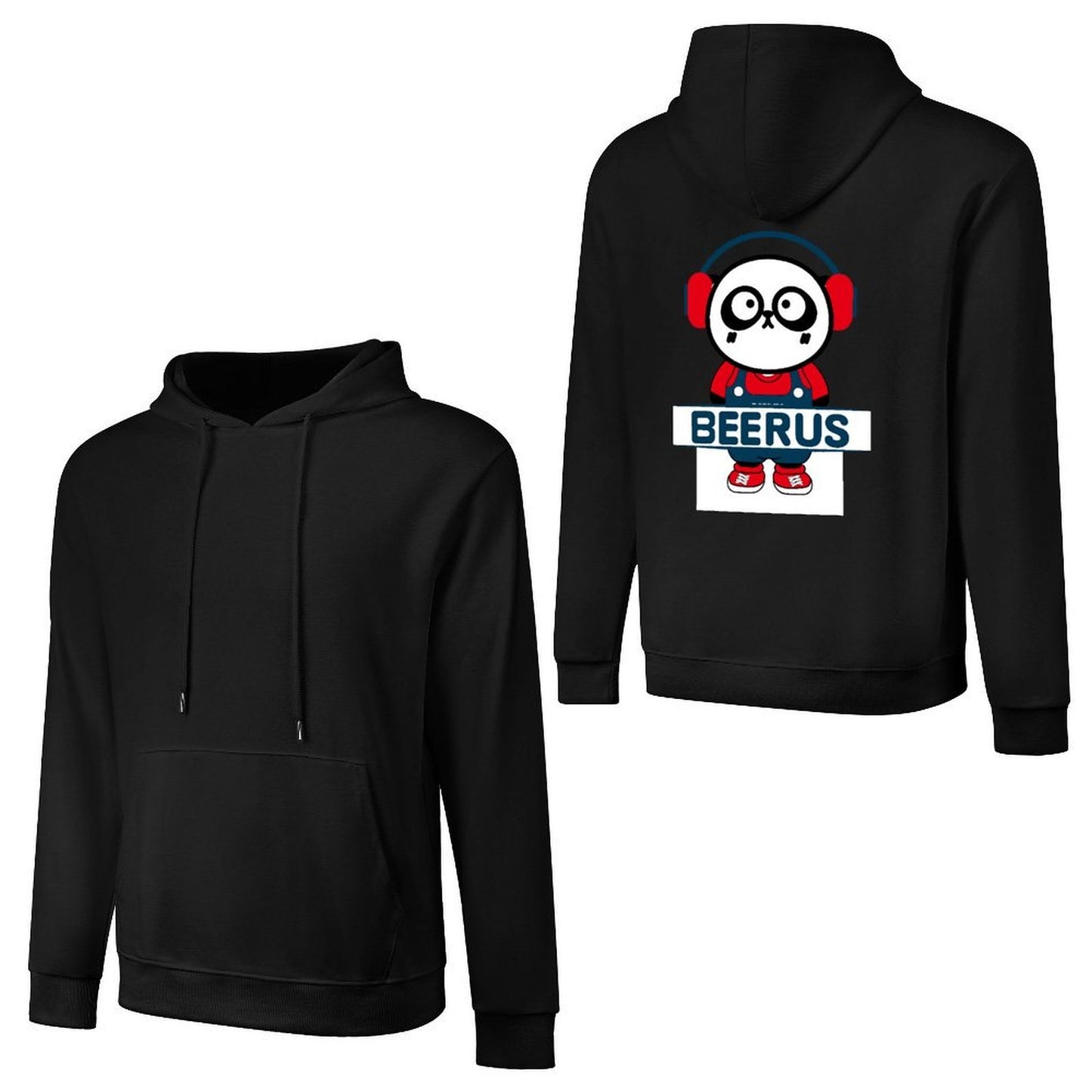 Inkmay Beerus Hoodie 250g crew neck HoodieNeat Crisp PrintHoodie
