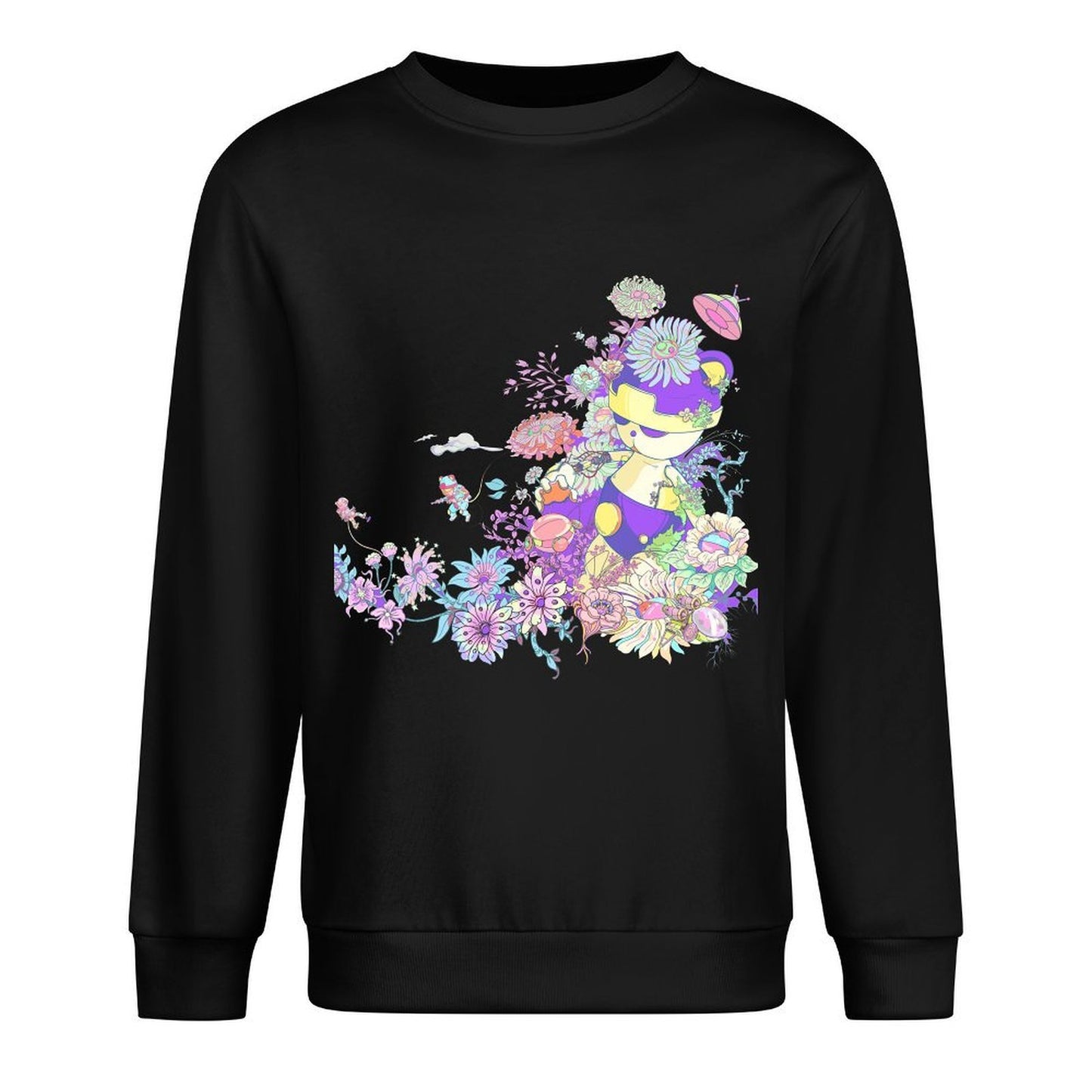 Long Sleeve With Front PatternEco-Conscious Smooth Feel