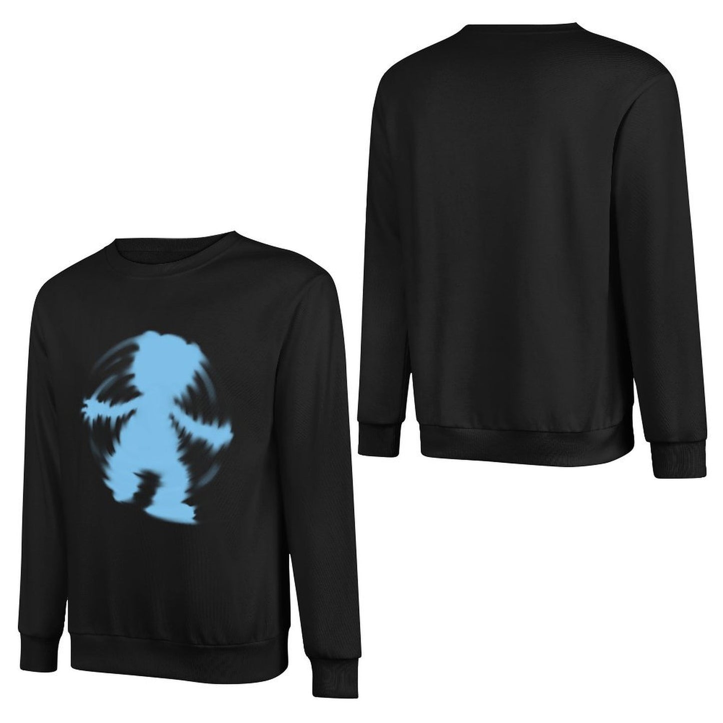 IPIB 250g Crew Neck Long Sleeve Sweatshirt Front GraphicCrew Neck Long Sleeve Sweatshirt6000005-3