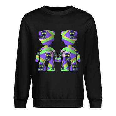 IPIB 250g Crew Neck Long Sleeve Sweatshirt Front GraphicCrew Neck Long Sleeve Sweatshirt6000078-1