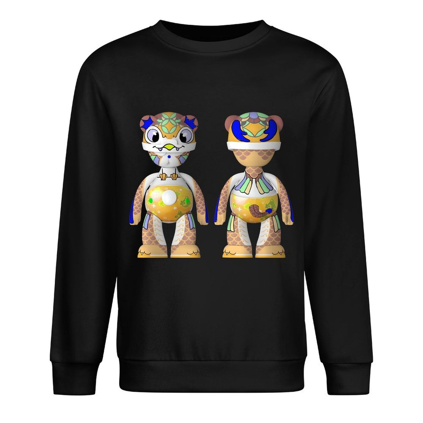 IPIB 250g Crew Neck Long Sleeve Sweatshirt Front GraphicCrew Neck Long Sleeve Sweatshirt6000077-2