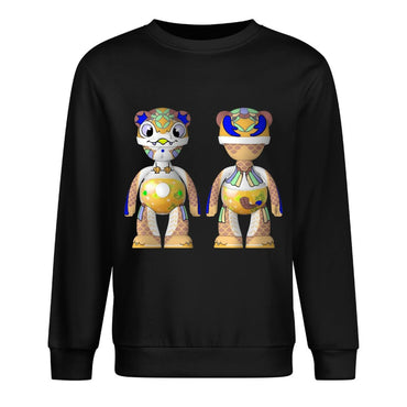 IPIB 250g Crew Neck Long Sleeve Sweatshirt Front GraphicCrew Neck Long Sleeve Sweatshirt6000077-2