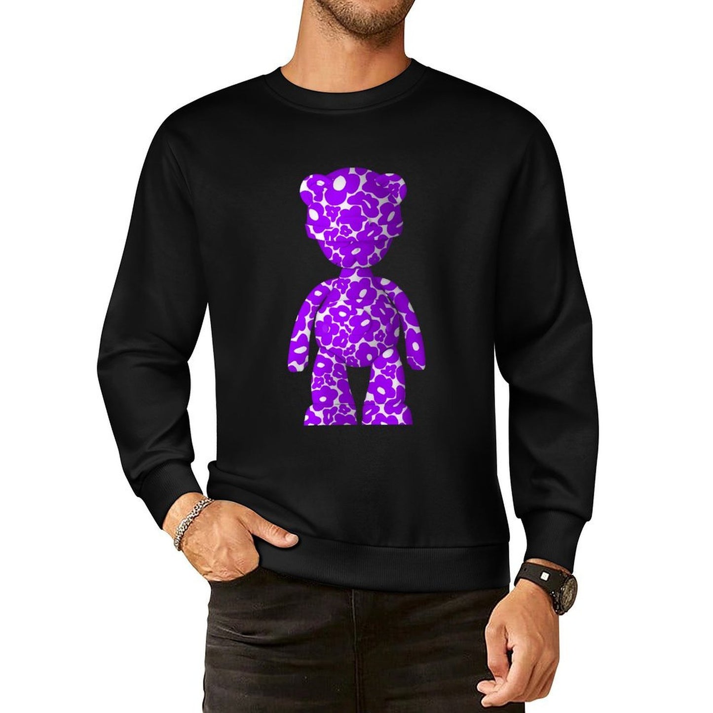 IPIB 250g Crew Neck Long Sleeve Sweatshirt Front GraphicCrew Neck Long Sleeve Sweatshirt6000130-4