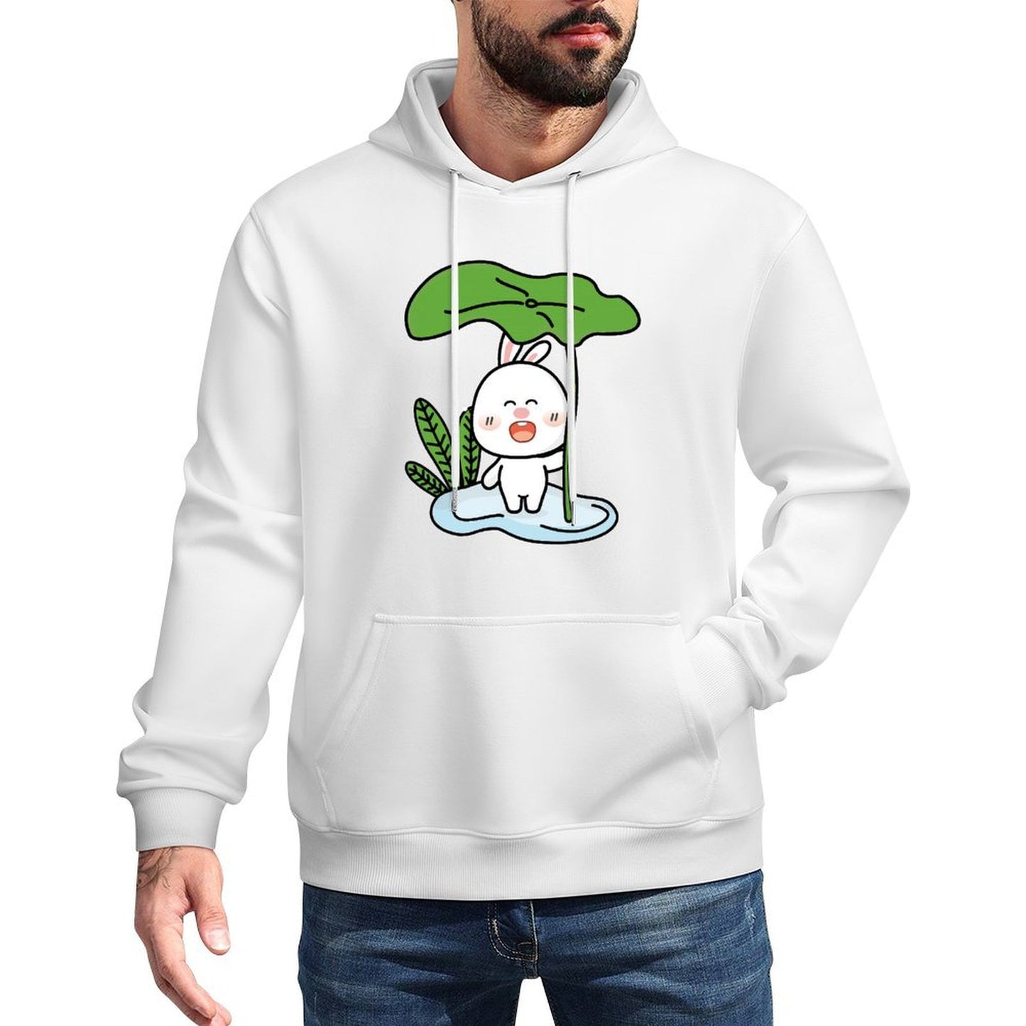 IPBR 250g Hooded Pocket Sweatshirt Front GraphicMen's Hooded  Sweatshirt4001347