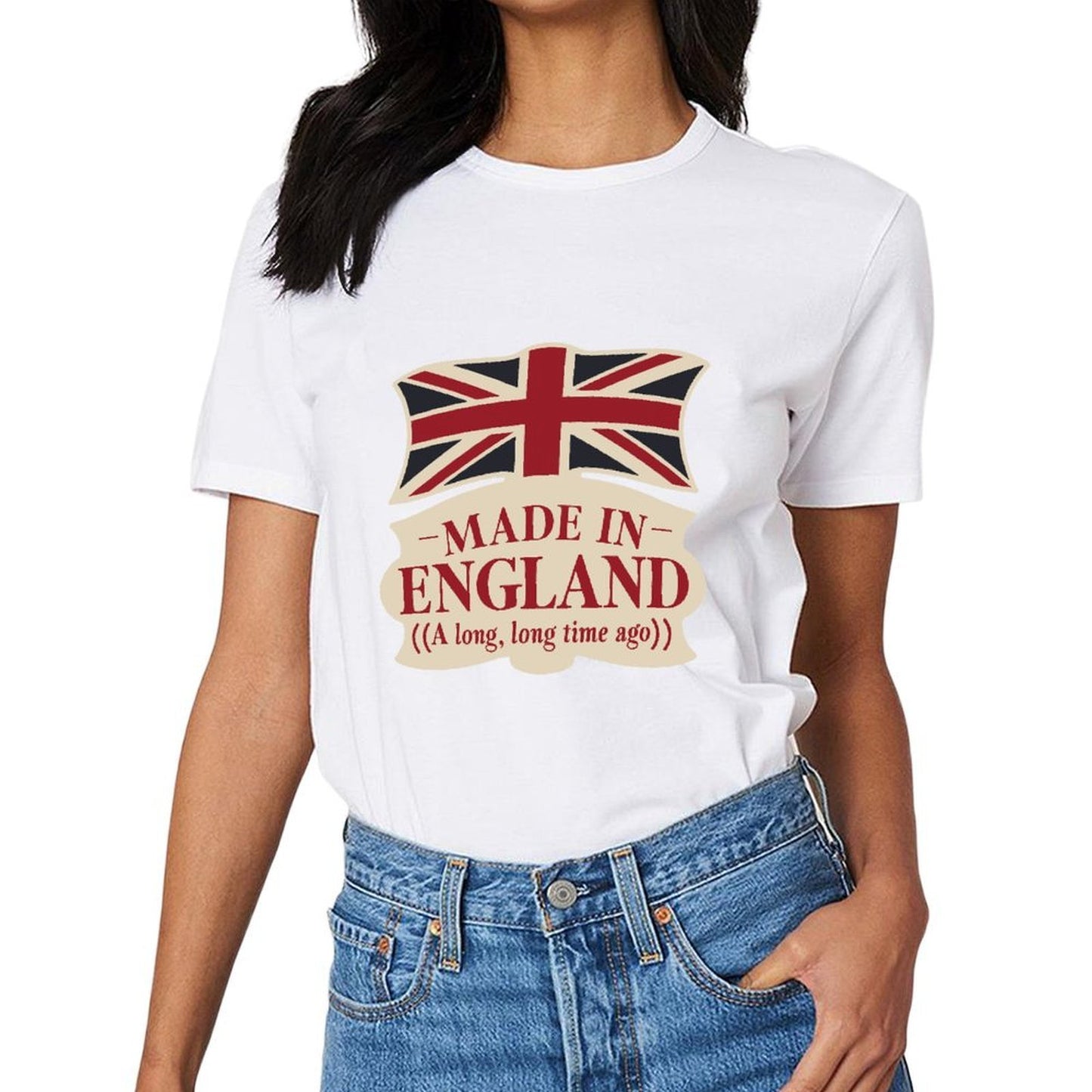 Inkmay Casual Cotton T-shirt Made In England A Long Time Ago Unisex T-shirt Premium T-Shirt