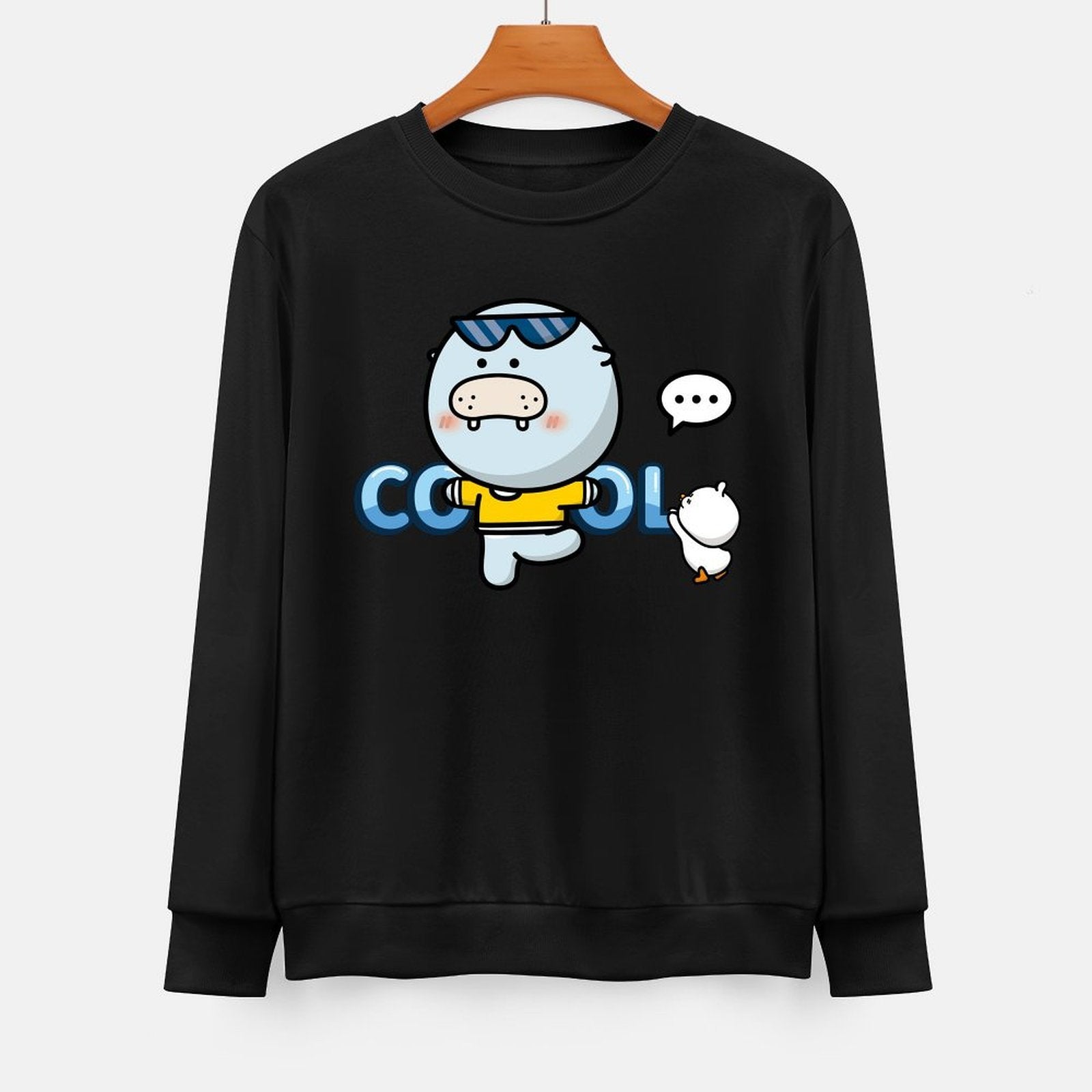 Front Patterned Long Sleeve TopTrueFit ClassicSeries