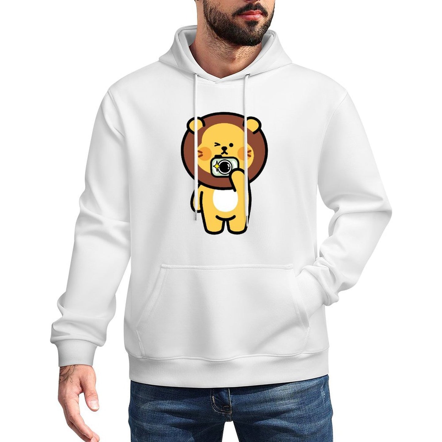 Eco / Sustainable Soft Front Graphic Hoodies