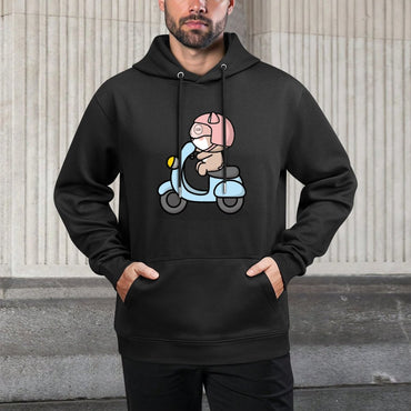 IPBR 250g Hooded Pocket Sweatshirt Front GraphicMen's Hooded  Sweatshirt4000332