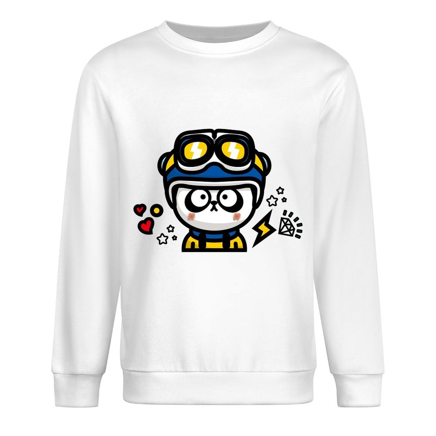 IPBR 250g Crew Neck Long Sleeve Sweatshirt Front GraphicCrew Neck Long Sleeve Sweatshirt4001131