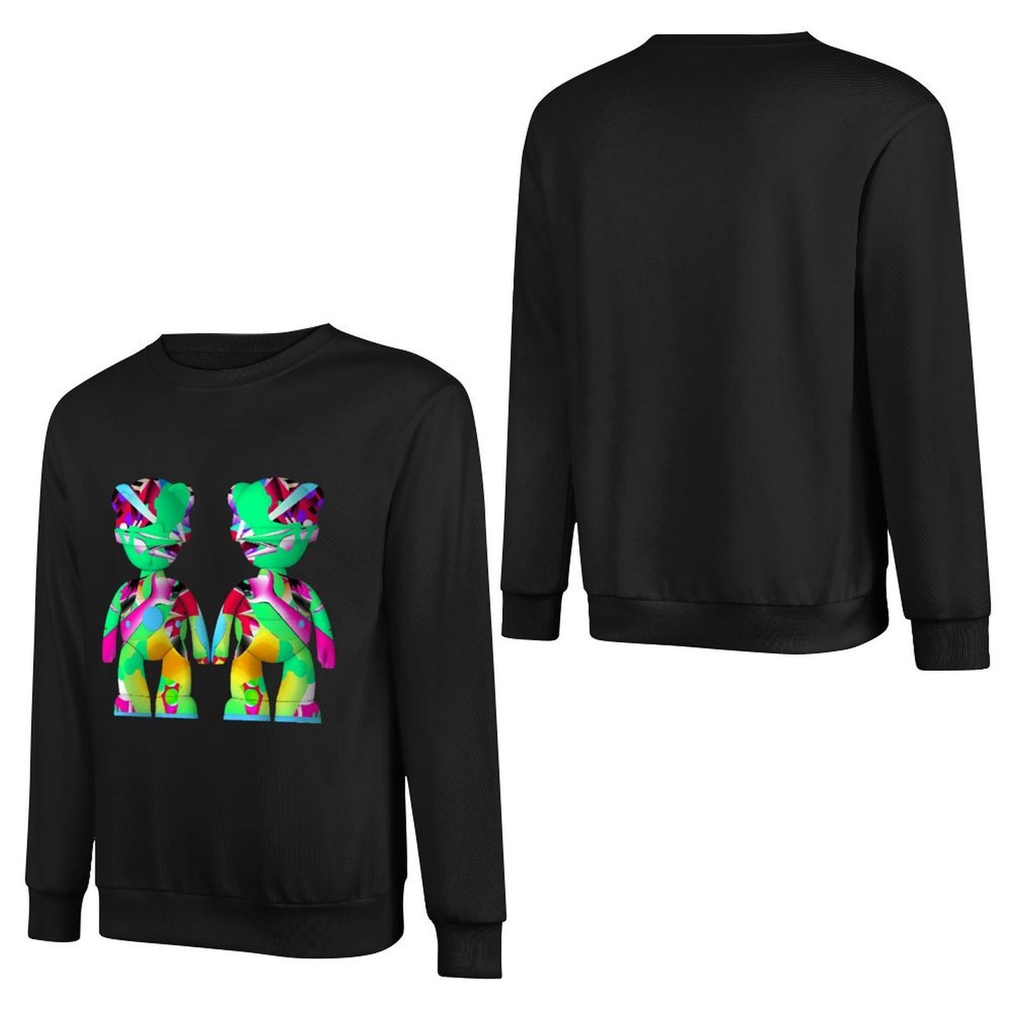 IPIB 250g Crew Neck Long Sleeve Sweatshirt Front GraphicCrew Neck Long Sleeve Sweatshirt6000146-5
