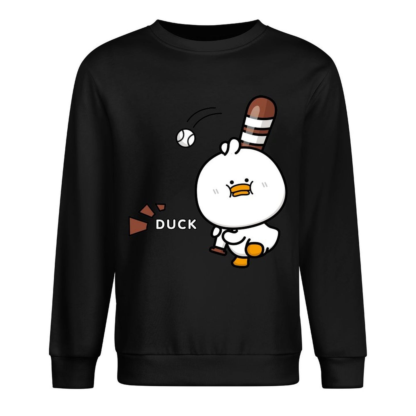 Front Patterned Long Sleeve TopPlain Active