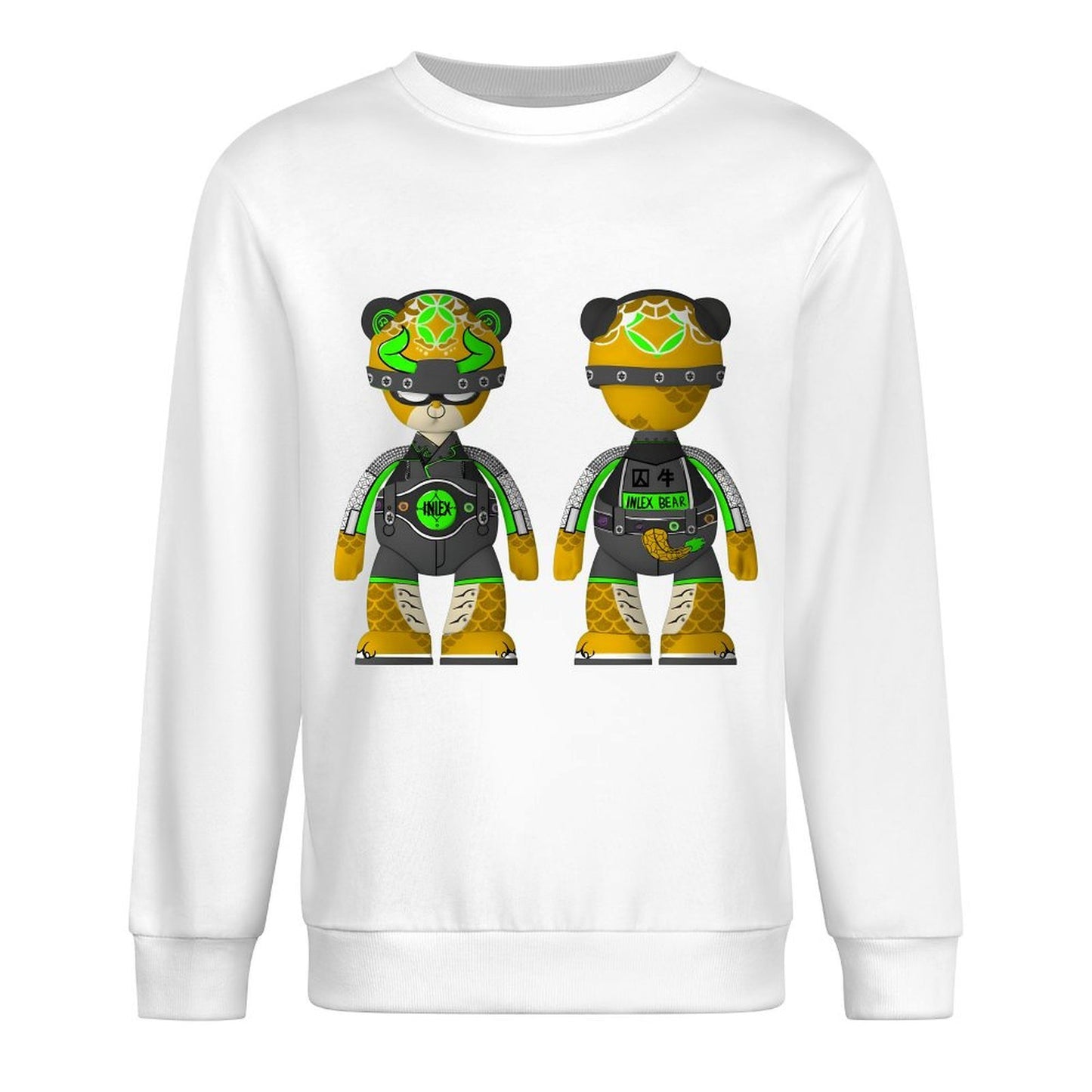 IPIB 250g Crew Neck Long Sleeve Sweatshirt Front GraphicCrew Neck Long Sleeve Sweatshirt6000095-3