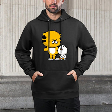 IPBR 250g Hooded Pocket Sweatshirt Front GraphicMen's Hooded  Sweatshirt4000050