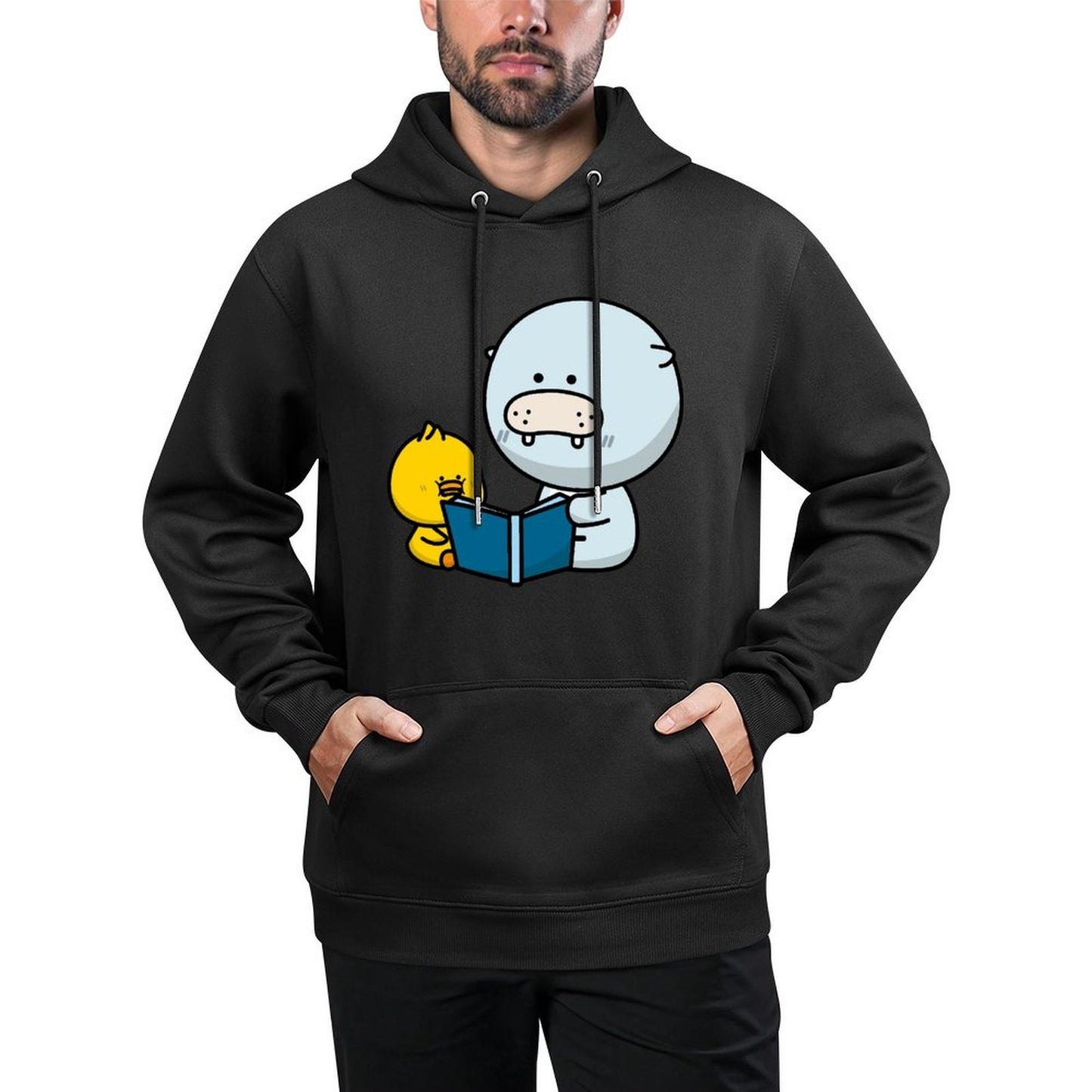 IPBR 250g Hooded Pocket Sweatshirt Front GraphicMen's Hooded  Sweatshirt4000204