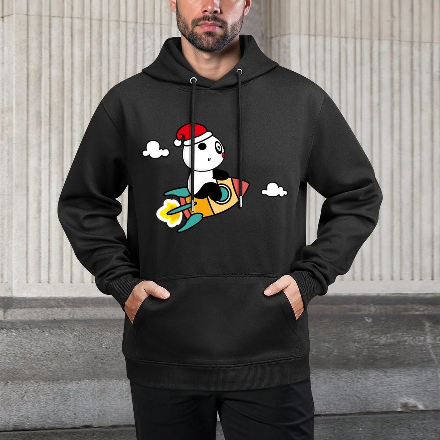 IPBR 250g Hooded Pocket Sweatshirt Front GraphicMen's Hooded  Sweatshirt4003760