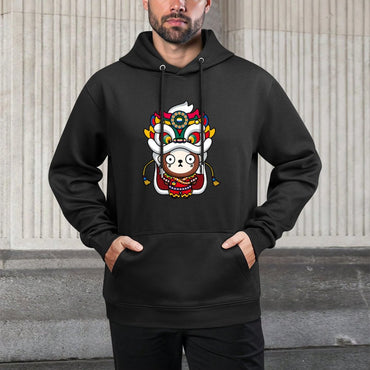 IPBR 250g Hooded Pocket Sweatshirt Front GraphicMen's Hooded  Sweatshirt4000341