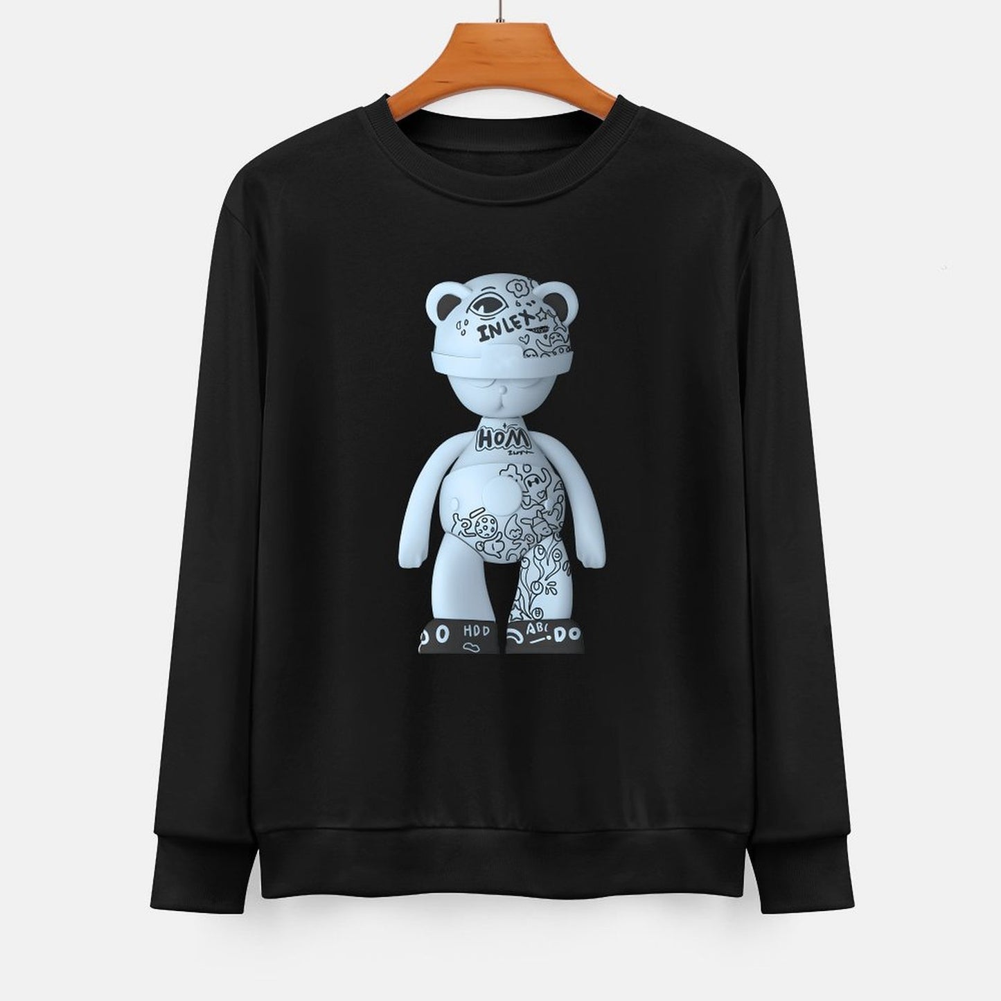 IPIB 250g Crew Neck Long Sleeve Sweatshirt Front GraphicCrew Neck Long Sleeve Sweatshirt6000109-1