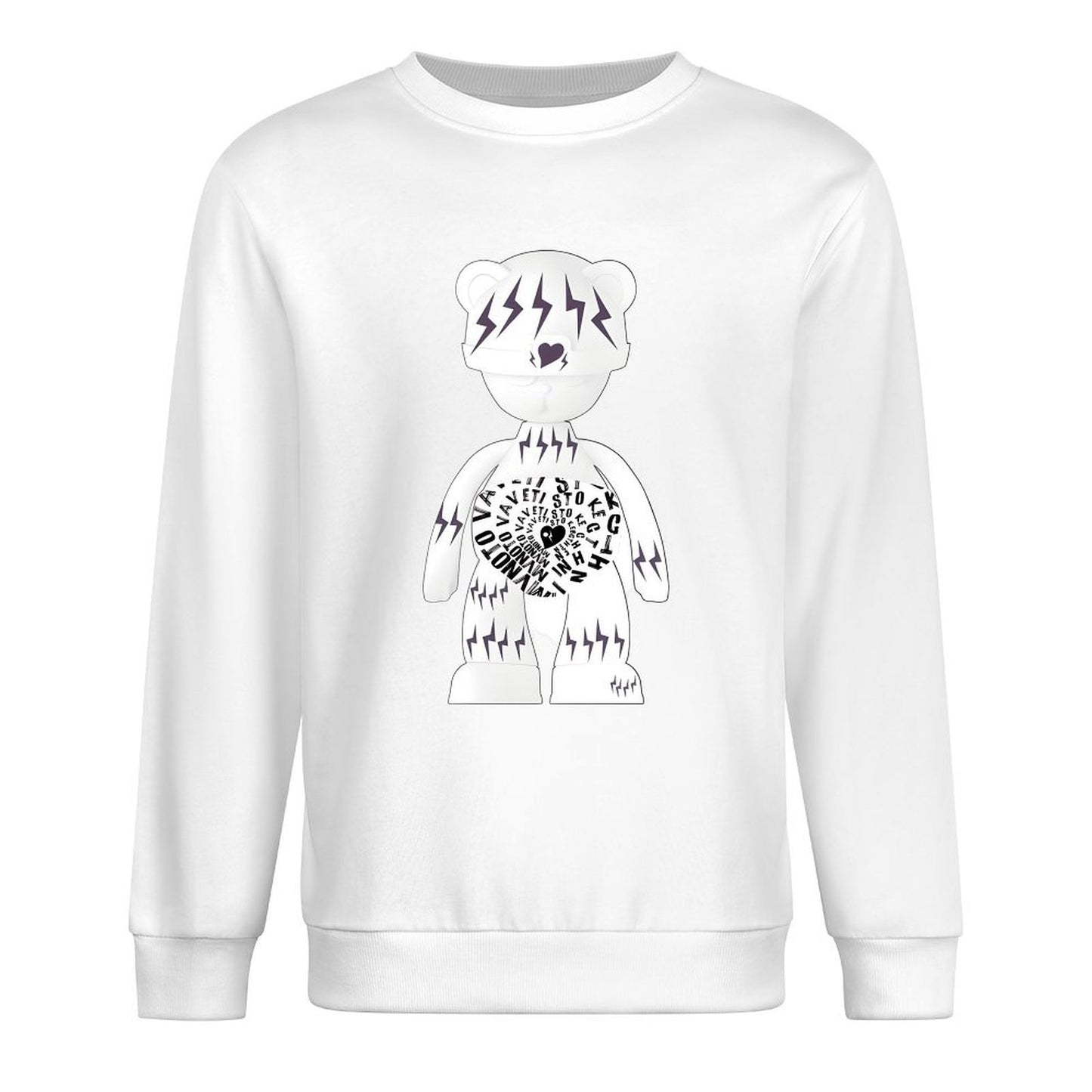 IPIB 250g Crew Neck Long Sleeve Sweatshirt Front GraphicCrew Neck Long Sleeve Sweatshirt6000137-3