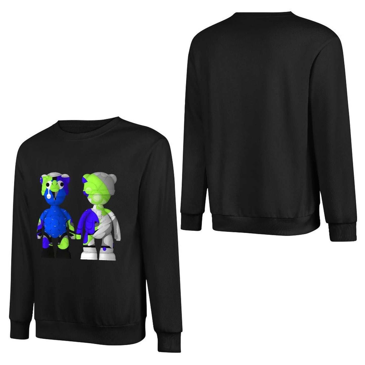 IPIB 250g Crew Neck Long Sleeve Sweatshirt Front GraphicCrew Neck Long Sleeve Sweatshirt6000144-6