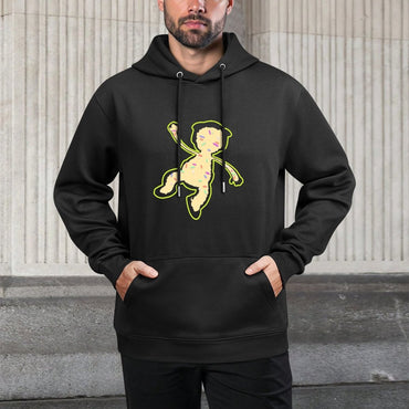 IPIB 250g Hooded Pocket Sweatshirt Front GraphicMen's Hooded  Sweatshirt6000006-1