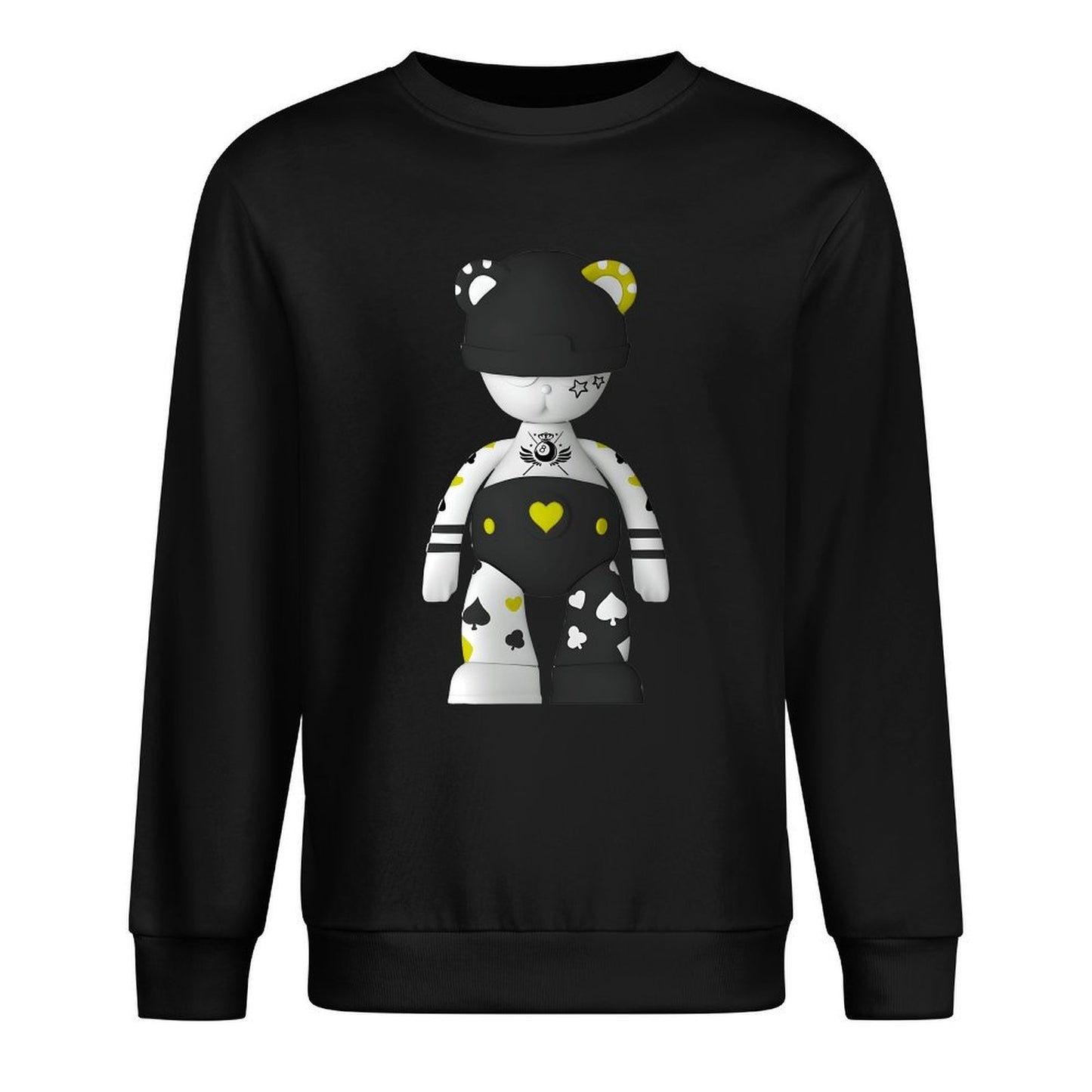 IPIB 250g Crew Neck Long Sleeve Sweatshirt Front GraphicCrew Neck Long Sleeve Sweatshirt6000108-1