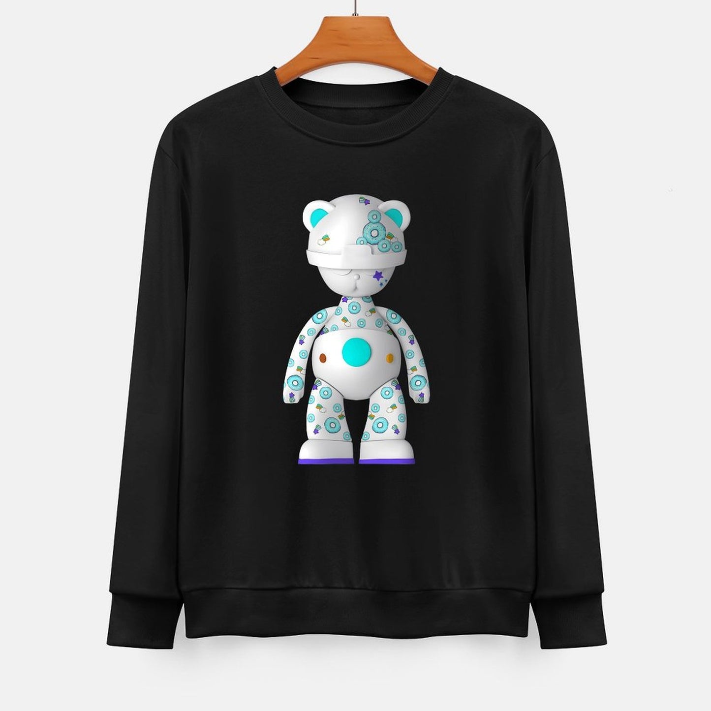 IPIB 250g Crew Neck Long Sleeve Sweatshirt Front GraphicCrew Neck Long Sleeve Sweatshirt6000105-3