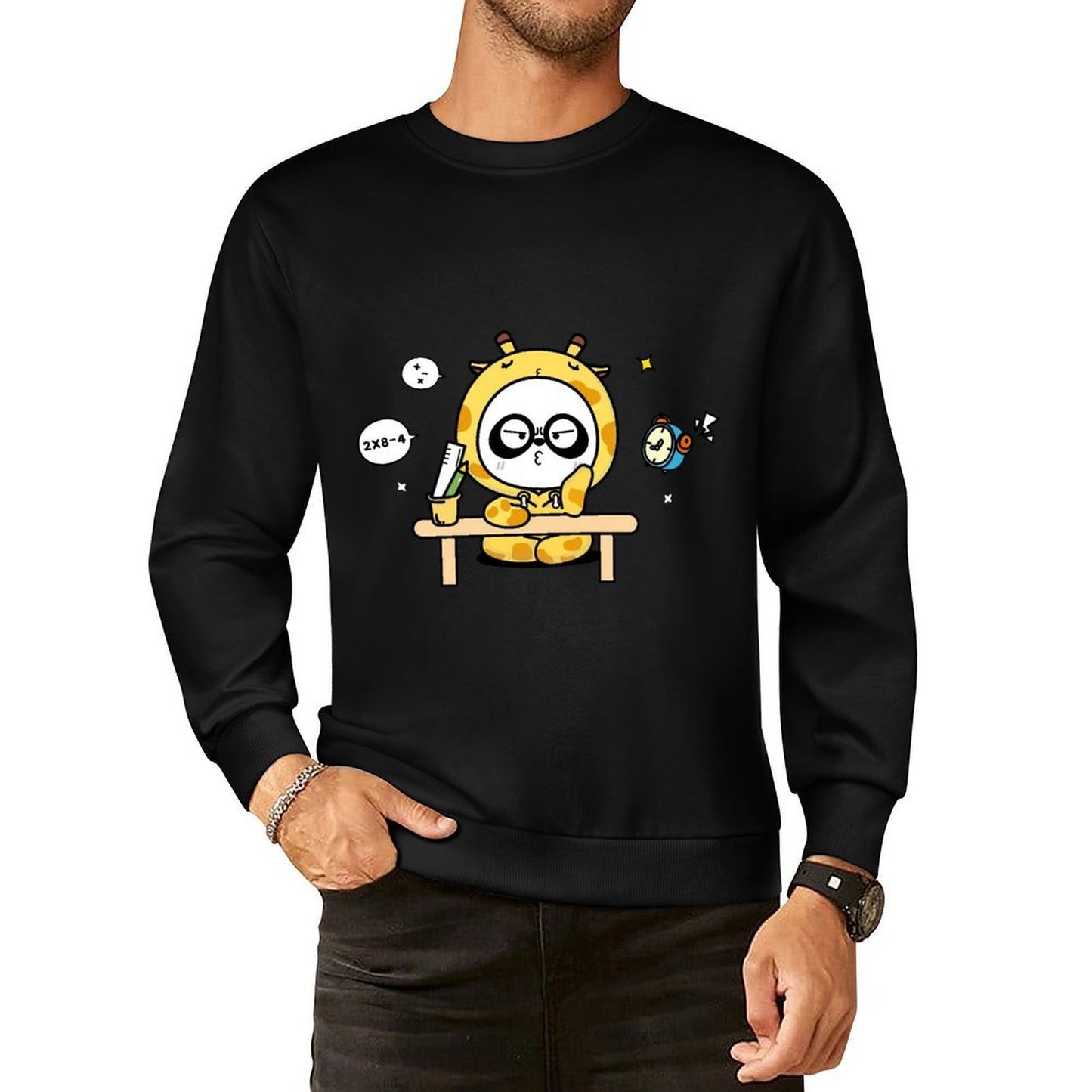 IPBR 250g Crew Neck Long Sleeve Sweatshirt Front GraphicCrew Neck Long Sleeve Sweatshirt4001176