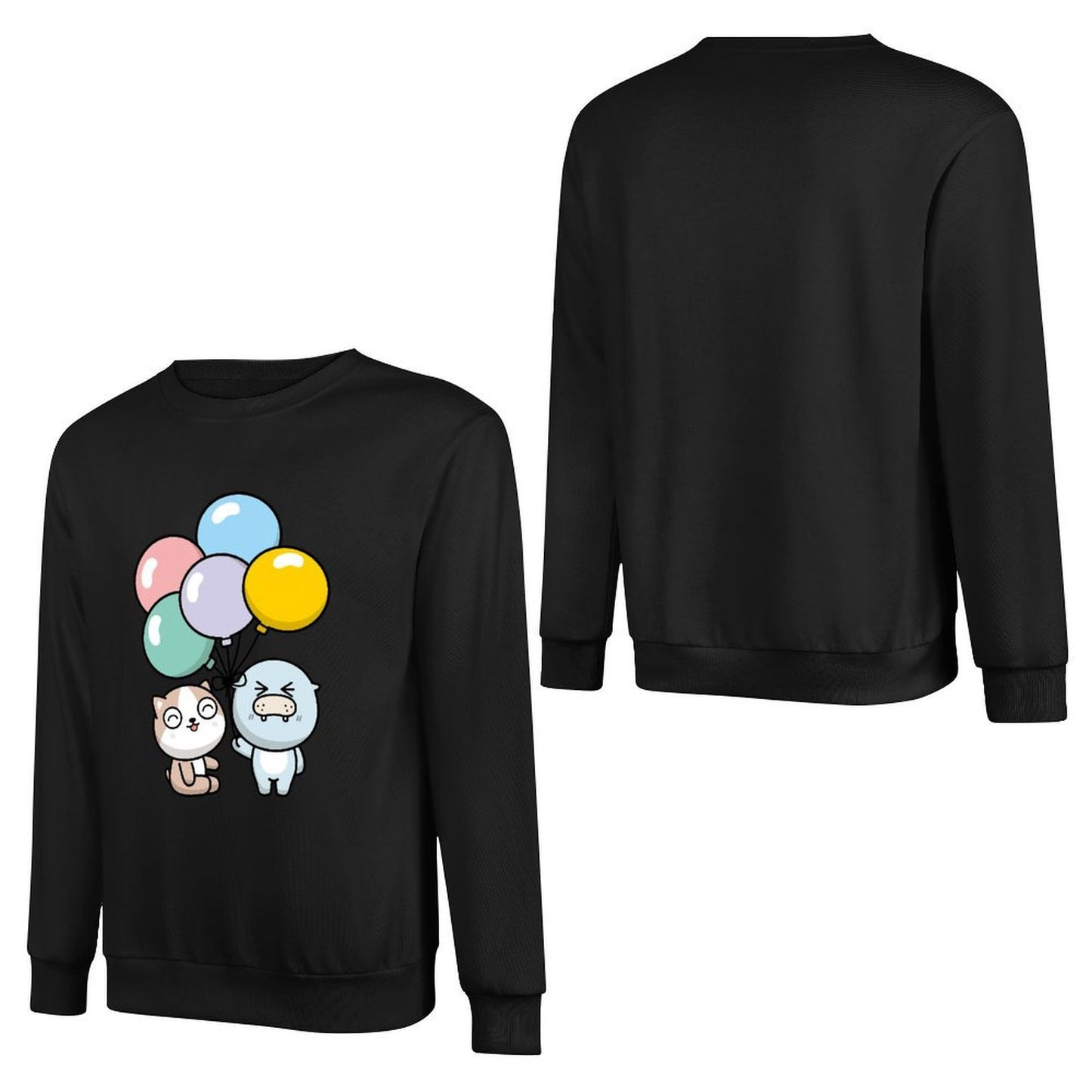 IPBR 250g Crew Neck Long Sleeve Sweatshirt Front GraphicCrew Neck Long Sleeve Sweatshirt4001379