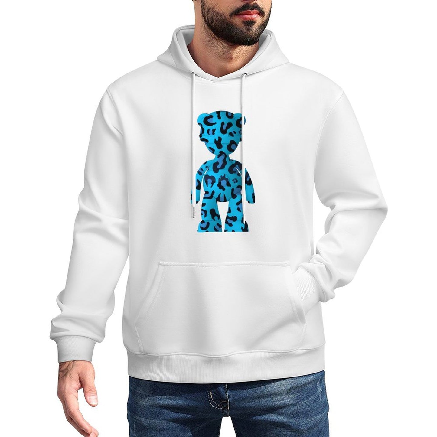 IPIB 250g Hooded Pocket Sweatshirt Front GraphicMen's Hooded  Sweatshirt6000126-3