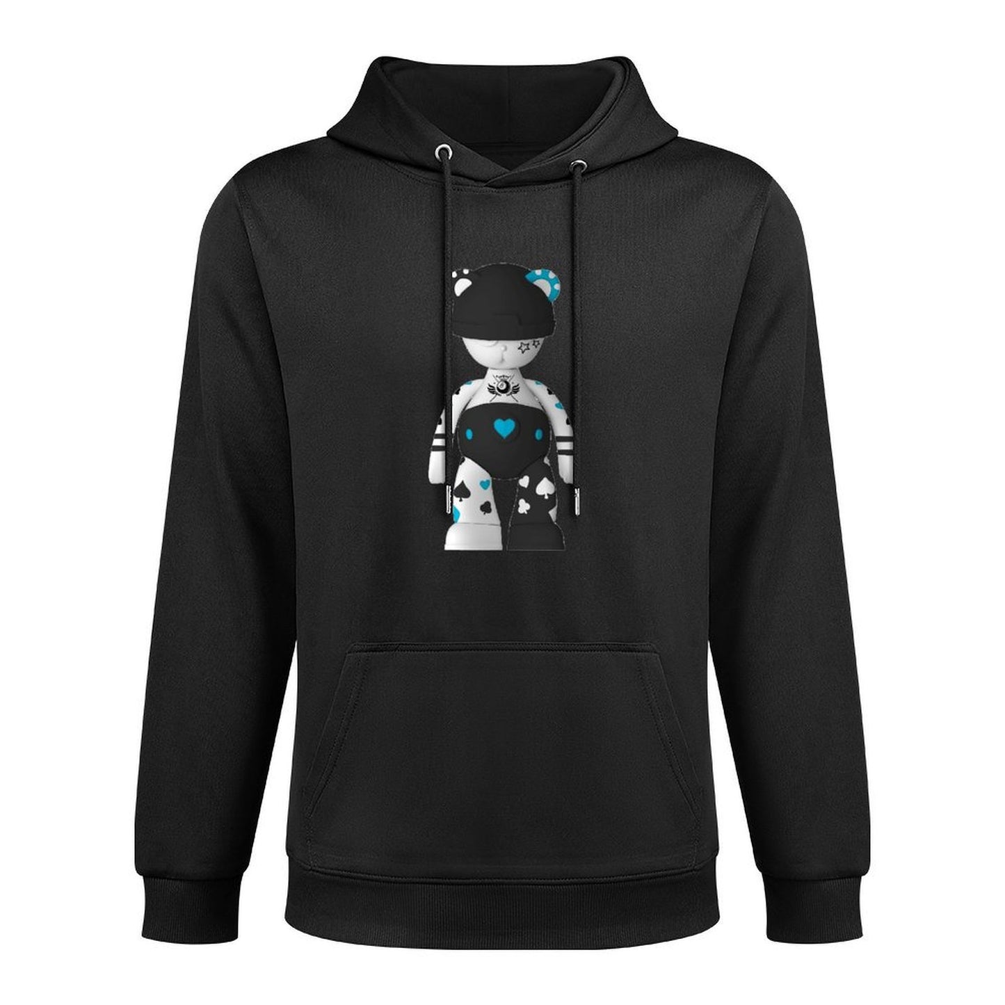 IPIB 250g Hooded Pocket Sweatshirt Front GraphicMen's Hooded  Sweatshirt6000018-3