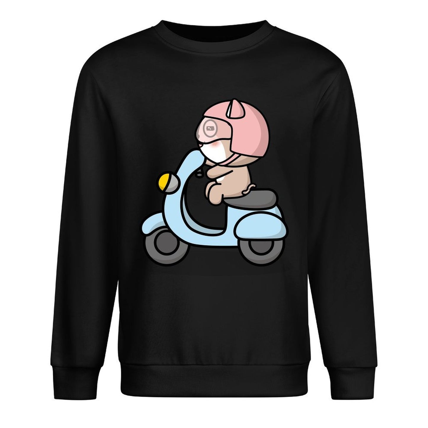 IPBR 250g Crew Neck Long Sleeve Sweatshirt Front GraphicCrew Neck Long Sleeve Sweatshirt4000332