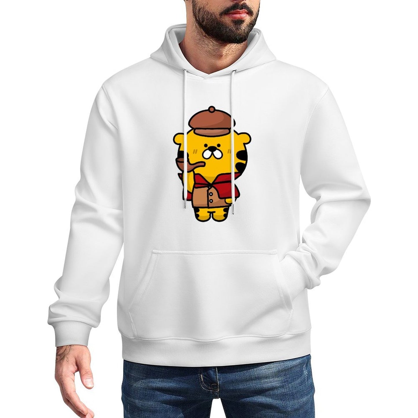 IPBR 250g Hooded Pocket Sweatshirt Front GraphicMen's Hooded  Sweatshirt4000217
