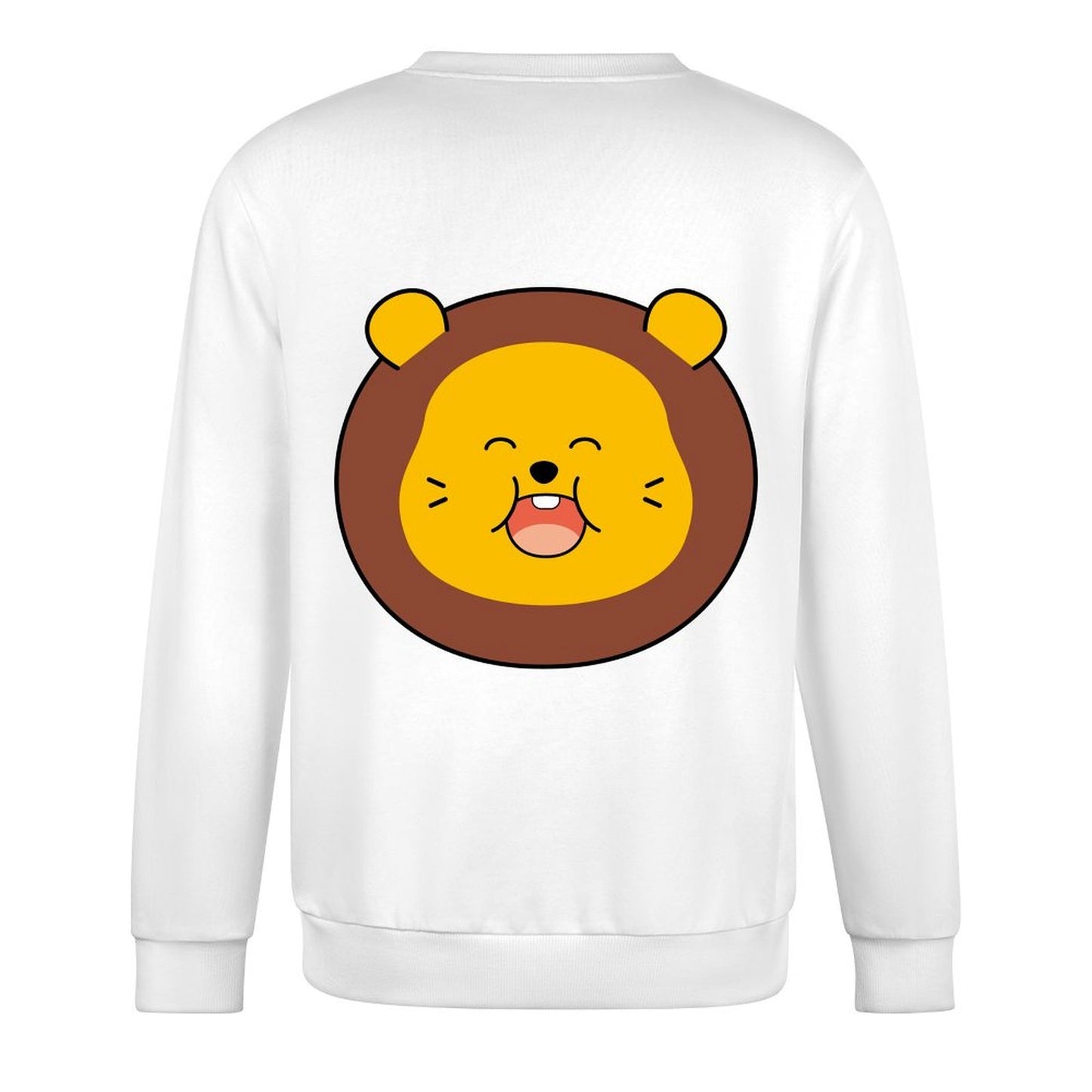 Long-sleeved crew neck sweatshirtMade-to-Order Fade-Proof Long Sleeve