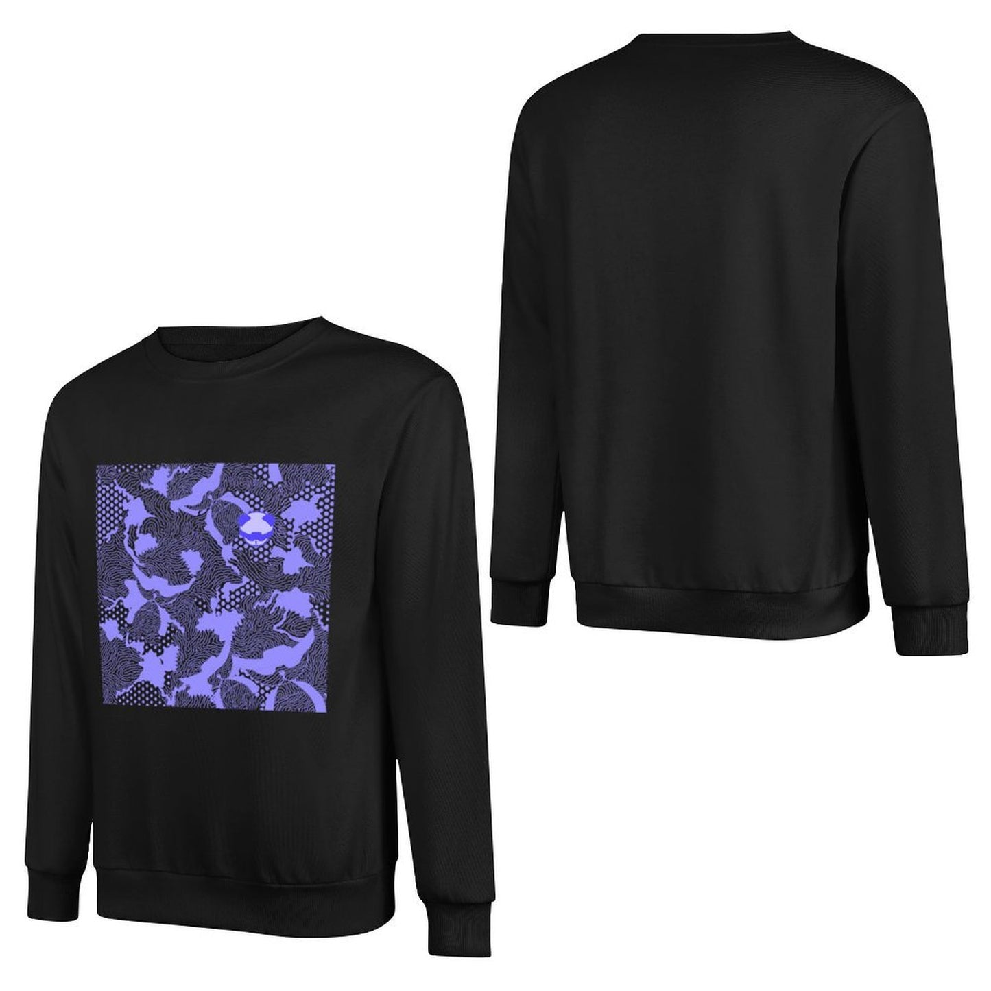 Long Sleeve With Front PatternOn-Demand Batch-Printed