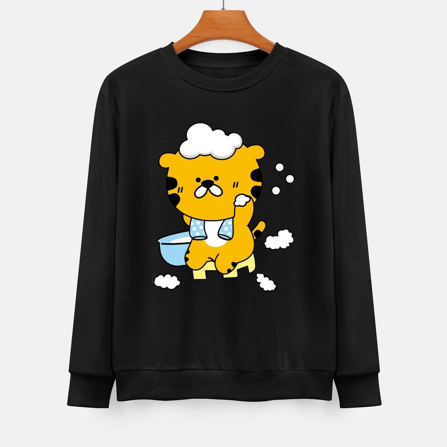 IPBR 250g Crew Neck Long Sleeve Sweatshirt Front GraphicCrew Neck Long Sleeve Sweatshirt4000790