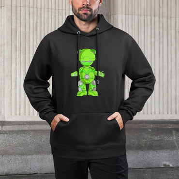 IPIB 250g Hooded Pocket Sweatshirt Front GraphicMen's Hooded  Sweatshirt6000061-7