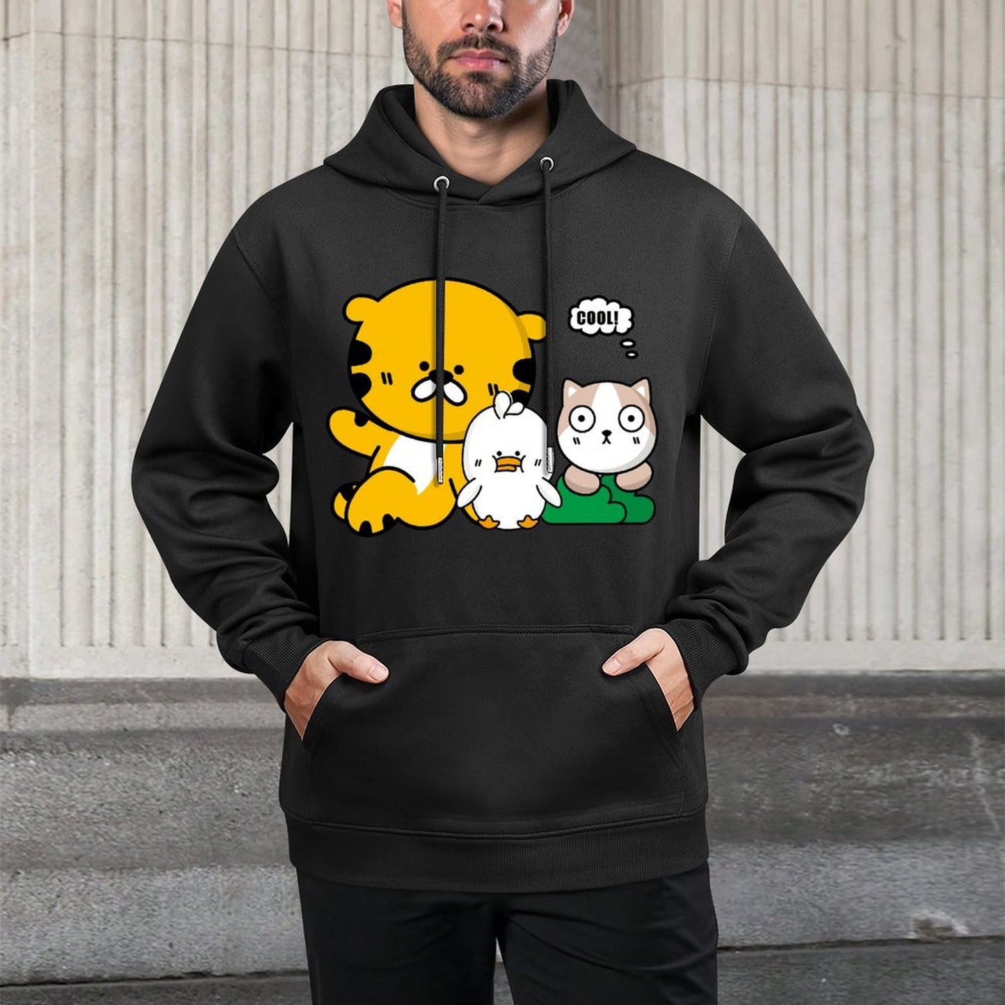 Front Graphic HoodiesEasyWear EssentialFit