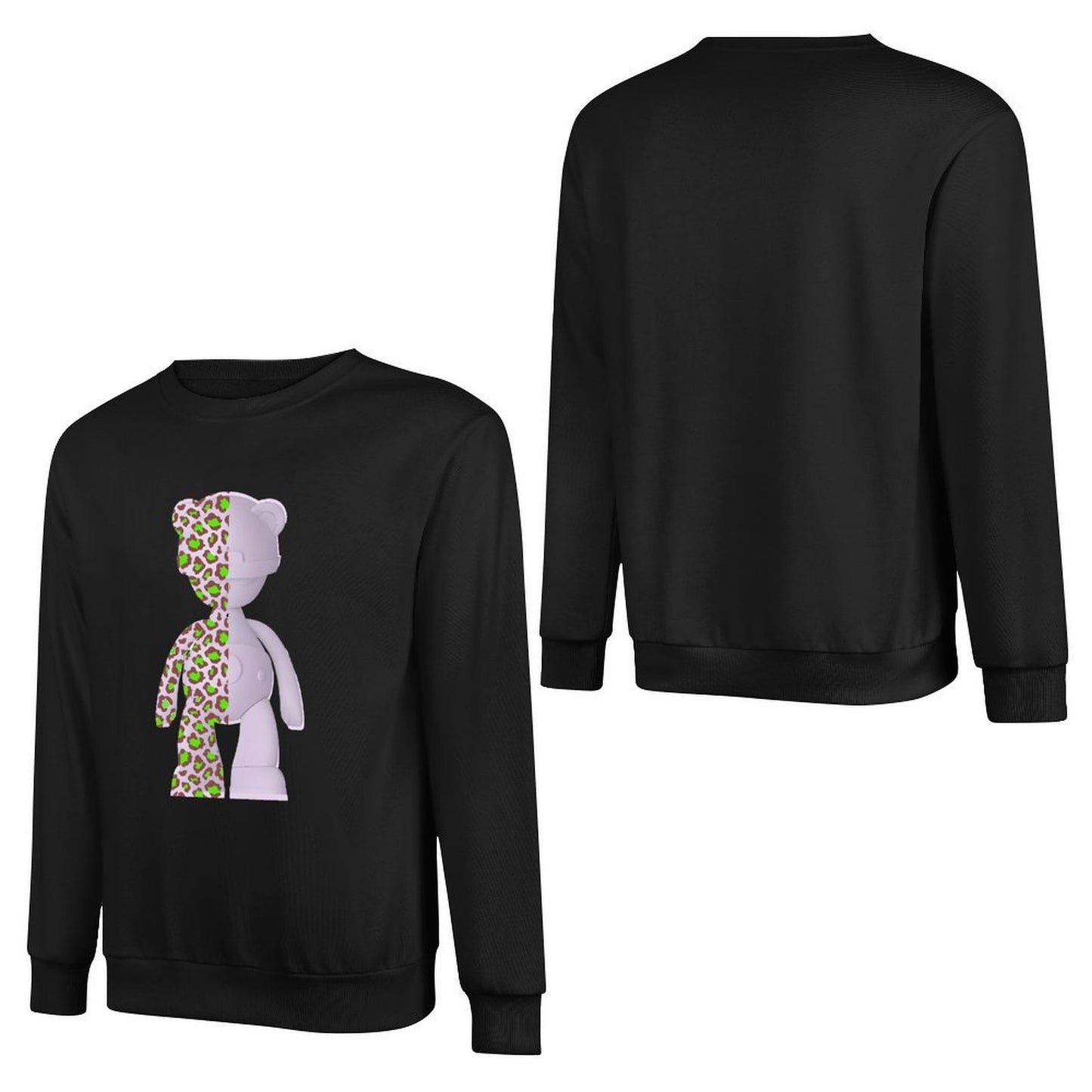 Long Sleeve With Front PatternBatch-Printed SimpleFit