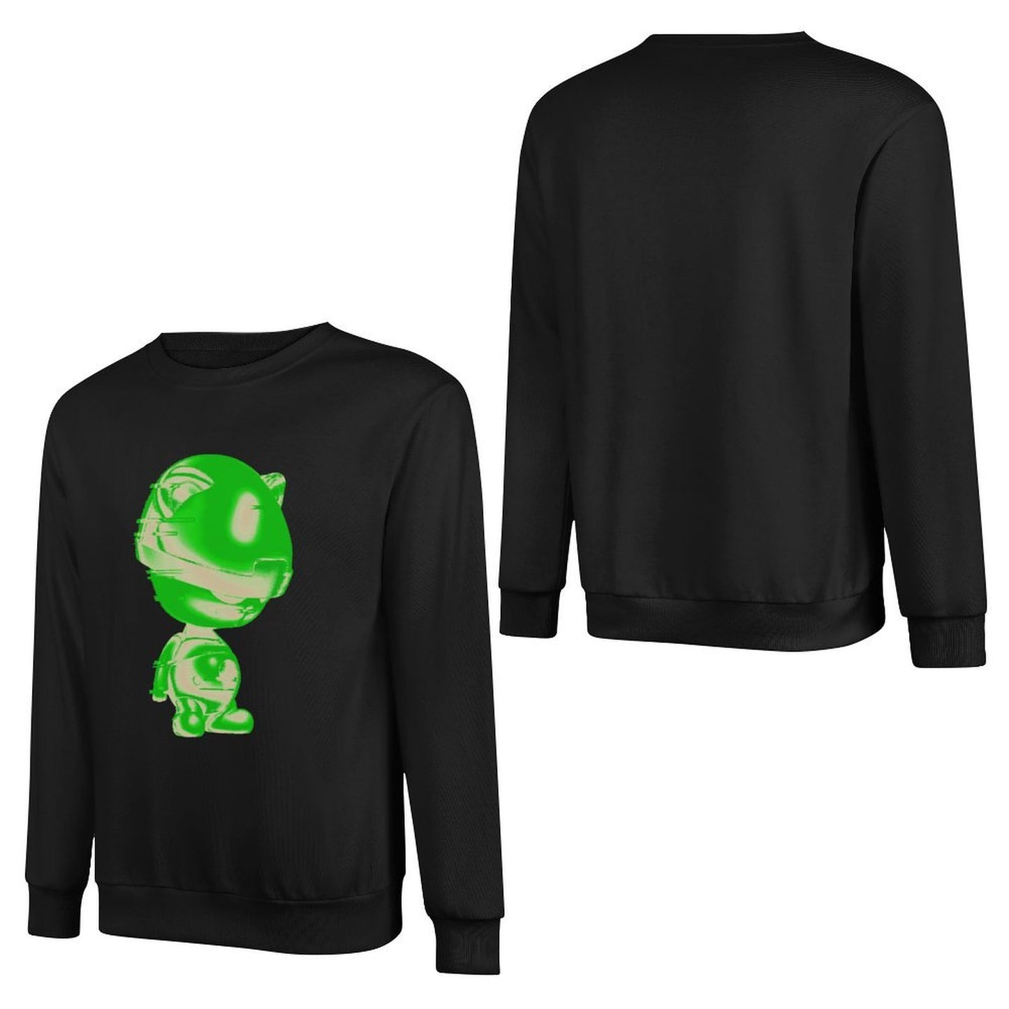 IPIB 250g Crew Neck Long Sleeve Sweatshirt Front GraphicCrew Neck Long Sleeve Sweatshirt6000020-3